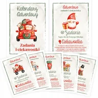 Kalendarze - KALENDARZ ADWENTOWY ZADANIA+CIEKAWOSTKI 25 Kr. Y2 - miniaturka - grafika 1