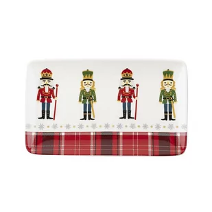 Florina Talerz ceramiczny christmas, 20 x 12,8 cm - Talerze - miniaturka - grafika 1