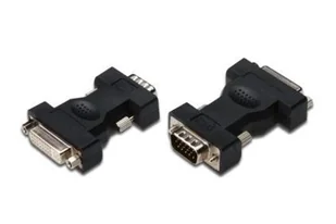 Assmann ASM Adapter DVI-I DualLink Typ DVI-I (24+5)/DSUB15 Ż/M czarny AK-320505-000-S - Adaptery i przejściówki - miniaturka - grafika 5