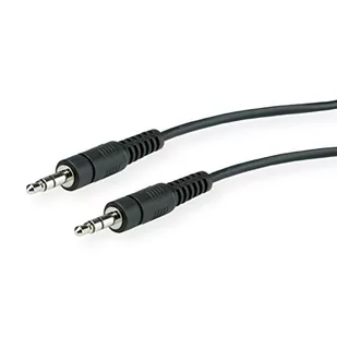 Roline Kabel audio-/videocable 3.5mm connectingcable ST/ST 5m - 11.09.450 (11.09.4505) - Kable - miniaturka - grafika 1