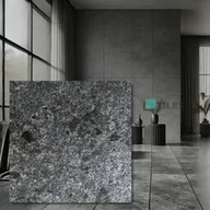 Kostki brukowe i krawężniki - Tiles Plytka granitowa Steel Grey 60x60x1,2 cm Lappato - miniaturka - grafika 1