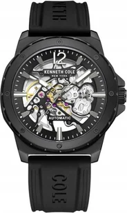 Zegarek Zegarek męski KENNETH COLE KCWGR2217401 czarny sportowy - Zegarki męskie - miniaturka - grafika 1