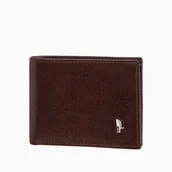 Portfele - Portfel męski skórzany PUCCINI ROME CR2308 2 Brązowy - miniaturka - grafika 1