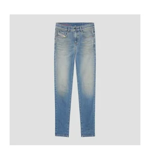 Jeansy slim fit męskie Diesel 2019 D-STRUKT L.32 A0355809D8101 32 (9US) Niebieskie (8051385895738). Jeansy męskie - Spodnie męskie - miniaturka - grafika 1