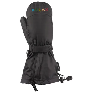 Rękawiczki dziecięce Relax Puzzyto Rozmiar rękawiczek: 4 / Kolor: czarny - Rękawice narciarskie - miniaturka - grafika 1