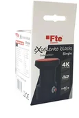 Konwertery satelitarne - Konwerter Single FTE eXcellento Black LTE 0,1 dB - miniaturka - grafika 1