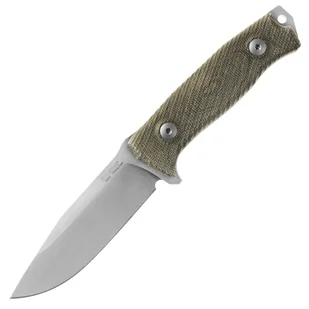 Nóż LionSteel M5 Green Canvas Satin Blade - Noże - miniaturka - grafika 1