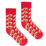 Skarpetki męskie - Skarpetki Kwiaty geometryczne 42-46 - miniaturka - grafika 1