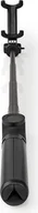 Selfie stick - Nedis Bluetooth selfie stick Bezprzewodowy Wersja Bluetooth®: 4.2 Maksymalny rozmiar ekranu: 3,54 " Długość po złożeniu: 19 cm Długość po rozłożeniu: 550 mm Maksymalna waga: 400 g Zasilanie bateryjne Waga: 149 g NE550726951 - miniaturka - grafika 1