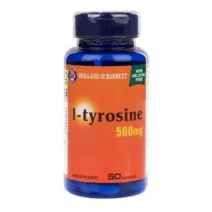 Holland & Barrett L-tyrozyna (50 kaps.) - Suplementy naturalne - miniaturka - grafika 1
