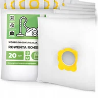 Worki do odkurzaczy - 20x Worek do Odkurzacza Rowenta RO455 Syntetyczny Mikrowłókna Duży Worki G9 - miniaturka - grafika 1