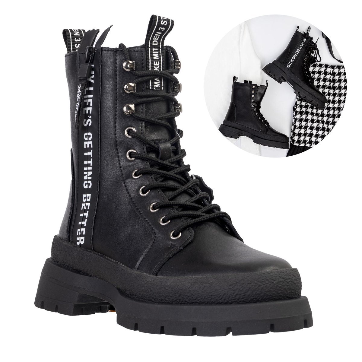 Trapery Damskie Filippo DBT4153/22 BK 38 Czarny