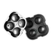 Akcesoria do lodu - Foremka do lodu, ice ball na 4 kule lodowe 4,5 cm - miniaturka - grafika 1