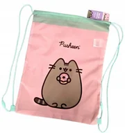 Worki na buty - Pusheen Worek szkolny na buty różowy - miniaturka - grafika 1