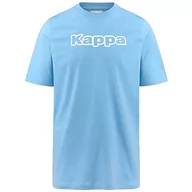 Koszulki męskie - Kappa T-shirt męski Fromen Logo Blue Dusk, XS - miniaturka - grafika 1