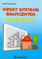 Filologia i językoznawstwo - Wzory dyktand graficznych Ćwiczenia nie tylko dla dyslektyków - Jacek Furmański - miniaturka - grafika 1