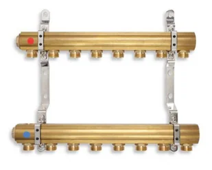 Novaservis Program hydrauliczny - Rozdzielacz przykręcany jednostronny G1" na 9 obwodów RPN09 - Akcesoria hydrauliczne - miniaturka - grafika 1