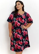 Piżamy damskie - KOSZULA TARO 3358 CLAIRE SS25 XXL-3XL (kolor granat, rozmiar XXL) - miniaturka - grafika 1