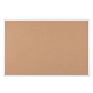 Tablice i flipcharty - B2B Partner Tablica korkowa ANTI-MICROBIAL, 900 x 600 mm, biała rama 109993 - miniaturka - grafika 1