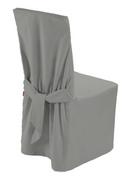 Pokrowce na meble - Dekoria Sukienka na krzesło szary 45 × 94 cm Loneta 580-133-24 - miniaturka - grafika 1