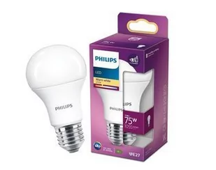 Philips Żarówka 11W (75W) E27 LED Ciepła biała barwa 2700K 1055lm - Żarówki tradycyjne - miniaturka - grafika 1