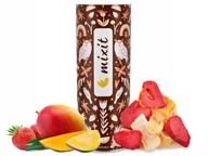 Zdrowa żywność - Duże Chrupiące Owoce Liofilizowane - Mango & Truskawka 140g - miniaturka - grafika 1