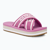 Sport OUTLET - Klapki damskie Napapijri NP0A4I8K pink cyclam - miniaturka - grafika 1