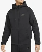 Bluzy męskie - Bluza nike sportowa z kapturem rozpinana DR8910-010 r. M - miniaturka - grafika 1