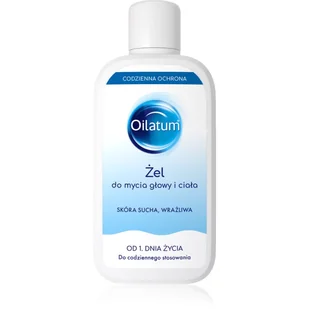Oilatum Baby żel do mycia ciała i włosów dla dzieci 400 ml - Kosmetyki kąpielowe dla dzieci - miniaturka - grafika 1