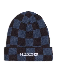 Tommy Hilfiger Czapka AU0AU01932 Niebieski - Czapki dla dzieci - miniaturka - grafika 1