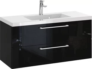 Szafka z Umywalką ROSEN 100 cm - Uchwyt Biały - Szafki łazienkowe - miniaturka - grafika 1