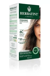 Herbatint farba do włosów 6C Ciemny Popielaty Blond, 150 ml - Farby do włosów i szampony koloryzujące - miniaturka - grafika 1