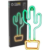 Lampy pozostałe - Neon LED MANTA SNL07GNT Kaktus - miniaturka - grafika 1