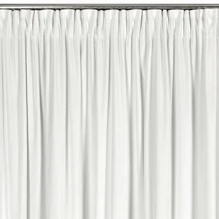 Zasłona EUROFIRANY Carli 140 x 270 cm Biały - Zasłony - miniaturka - grafika 1
