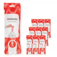 Worki na śmieci - Brabantia Worki do kosza na śmieci B PERFECTFIT 5 l, 200 szt. - miniaturka - grafika 1
