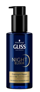 Gliss Night Elixir Ultimate Repair 100 ml - Maski do włosów - miniaturka - grafika 1