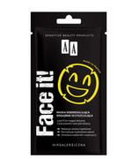 Maseczki do twarzy - AA Face It! Maska seboregulująca dogłębnie oczyszczająca 18ml - miniaturka - grafika 1