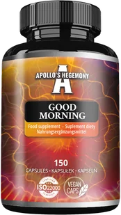 APOLLO'S HEGEMONY GOOD MORNING 150 KAPSUŁEK - Suplementy diety - miniaturka - grafika 1