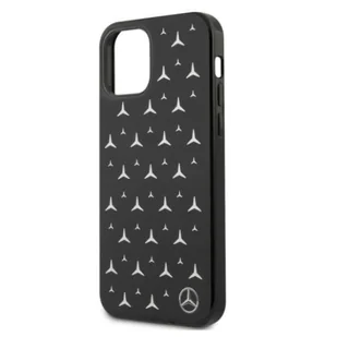 Mercedes MEHCP12MESPBK iPhone 12/12 Pro 6,1" czarny/black hardcase Silver Stars Pattern - Etui i futerały do telefonów - miniaturka - grafika 6