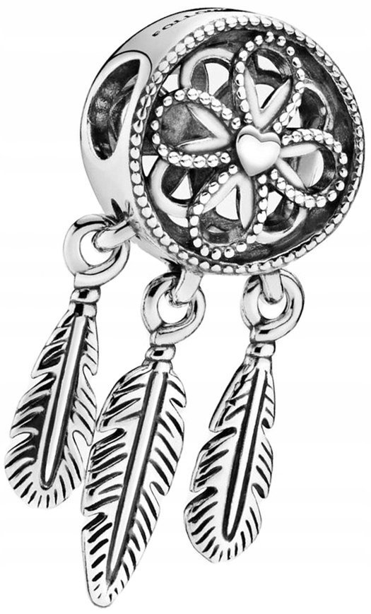 Zawieszki Charms Łapacz Snów Charms Srebro 925 Charmsy MODA TRUSKY
