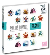 Książki edukacyjne - Znajdź Różnice Baśnie Praca zbiorowa - miniaturka - grafika 1