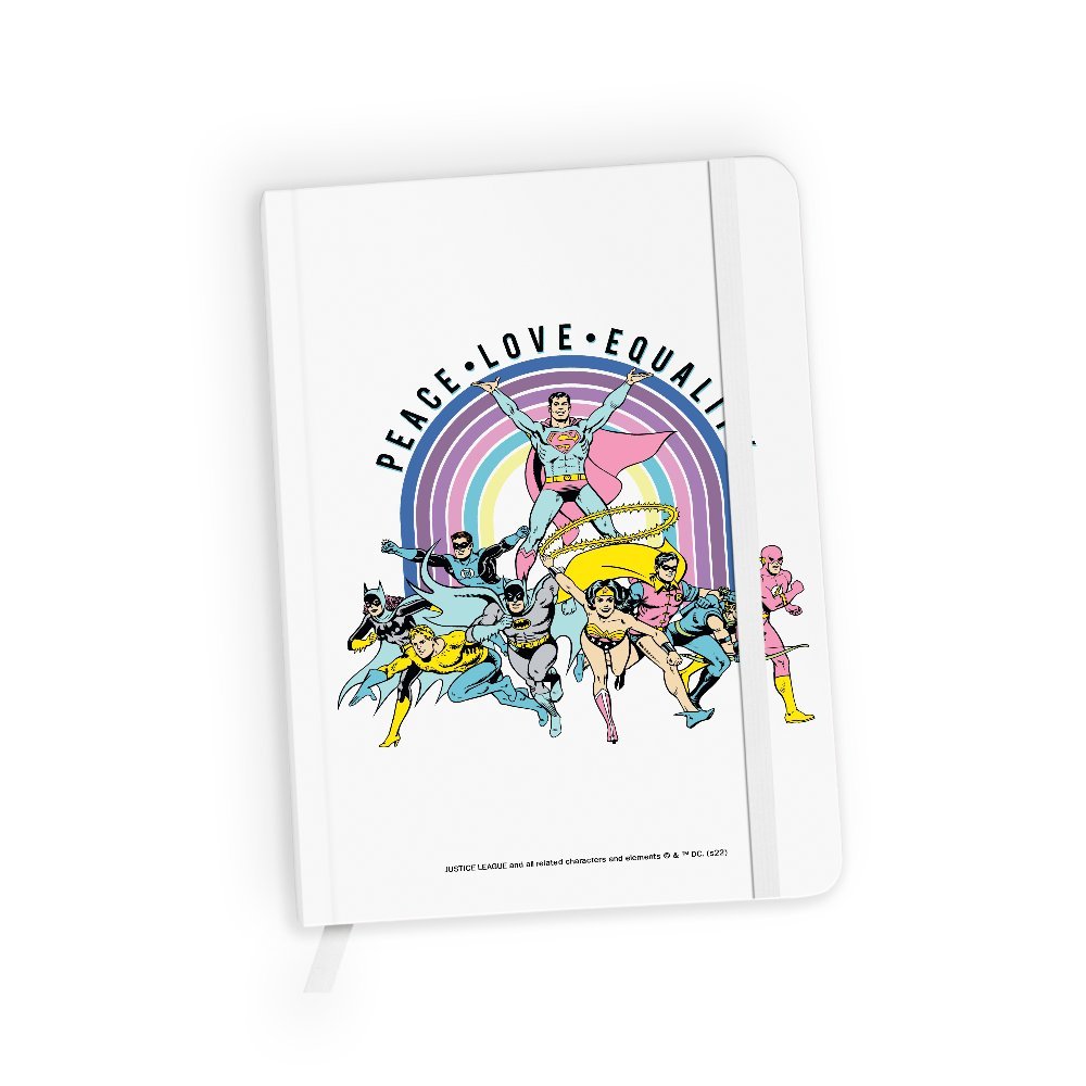 Notes w kratkę DC wzór: Liga Sprawiedliwości 011