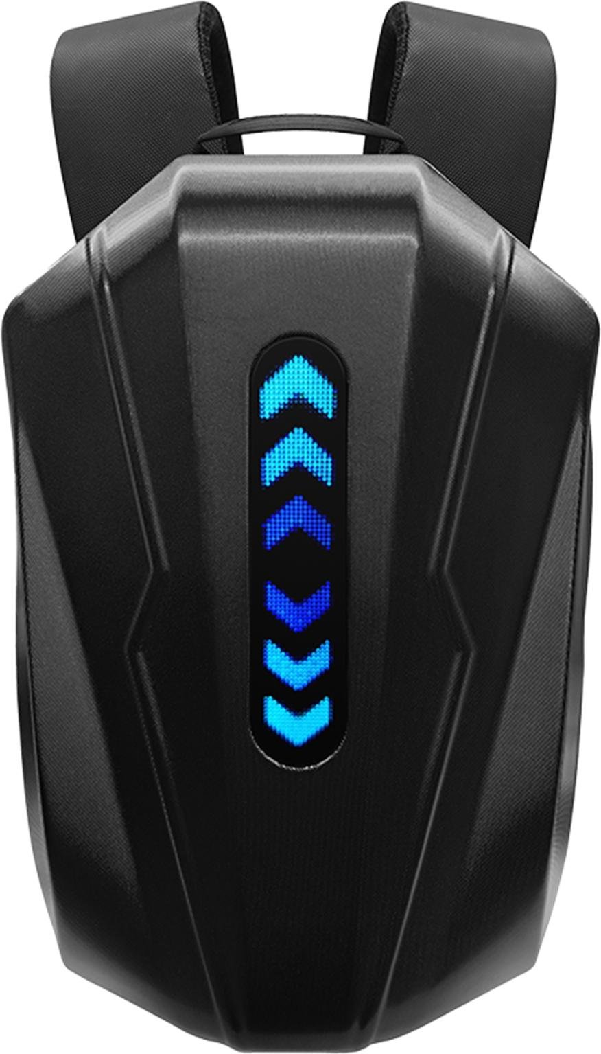 Zewnętrzny plecak motocyklowy LED DIY Animacja Dorywcza torba na kask z ekranem LED