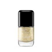 Lakiery do paznokci - KIKO Milano Smart Nail Lacquer Biodegradable Glitter Edition szybkoschnący lakier do paznokci z biodegradowalnym brokatem 312 True Gold 7ml - miniaturka - grafika 1