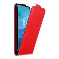 Etui i futerały do telefonów - Pokrowiec Do Samsung Galaxy S10 4G w Etui CZERWONE JABŁKO  Flip Case Cover Obudowa Ochronny Cadorabo - miniaturka - grafika 1