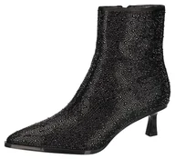 Kozaki damskie - 2Go Fashion 8248-501 kozaki damskie, czarny, 38 - miniaturka - grafika 1