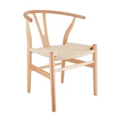 Krzesła - Step into Design Krzesło Bonbon naturalne rattan do salonu 5941 - miniaturka - grafika 1