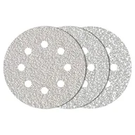 Materiały ścierne - Wolfcraft Krążki ścierne samoprzyczepne farba/lakier śr. 125 mm granulacja 40, 80, 120 (25szt.) 115 (1156100) - miniaturka - grafika 1