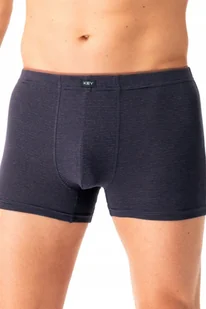 KEY BOKSERKI MĘSKIE MXH 358 B25 XXL GRANATOWY - Majtki męskie - miniaturka - grafika 1