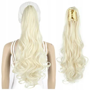Włosy Syntetyczne Doczepiane Kucyk na Klipsie 55 cm Clip In Jak Naturalne - Ozdoby do włosów Włosy Syntetyczne Doczepiane Kucyk na Klipsie 55 cm Clip In Jak Naturalne - Ozdoby do włosów - miniaturka - grafika 1